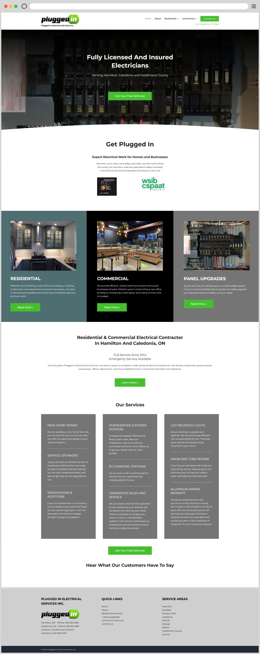Plugged In Electrical Services